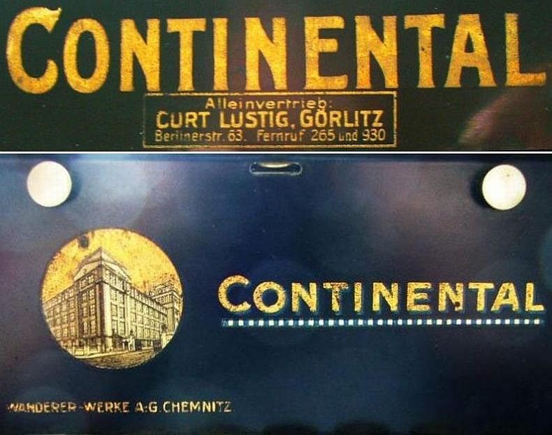 CONTINENTAL 04, 30-er Jahre
