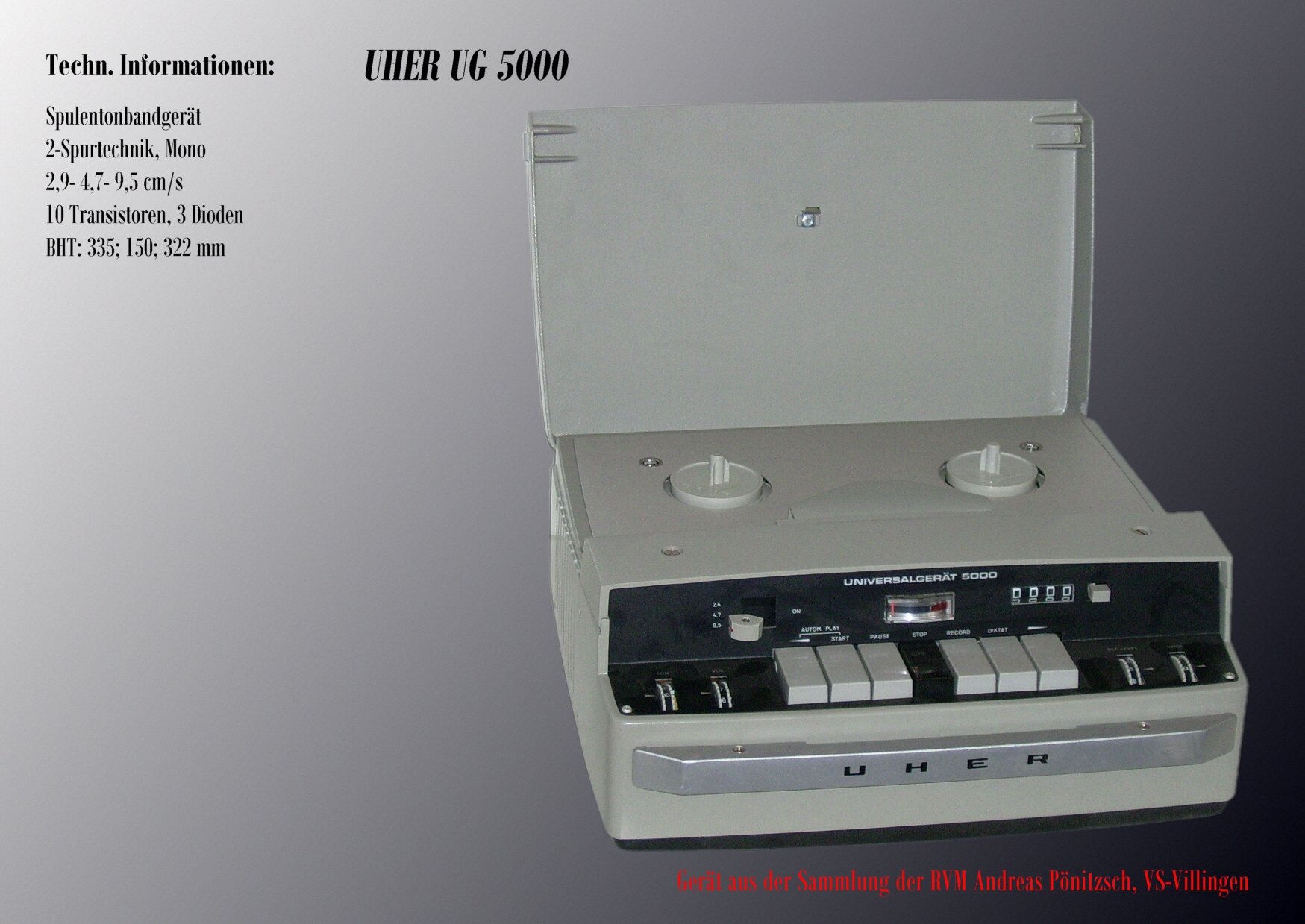 Uher Universalgerät 5000