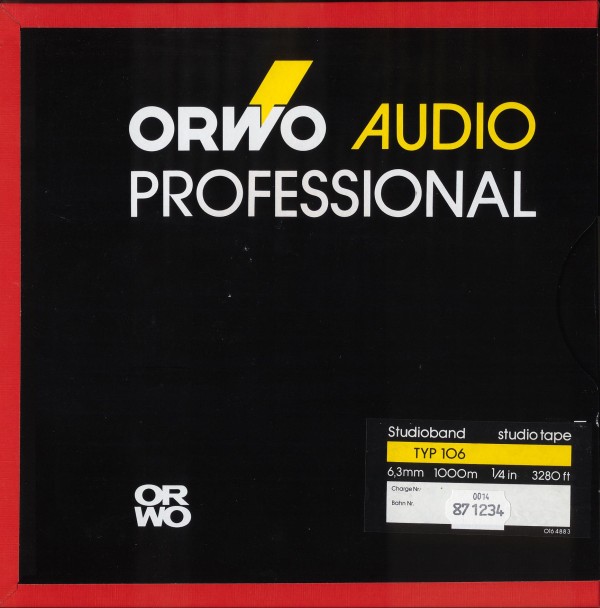 ORWO TYP106, Nach-Wendezeit